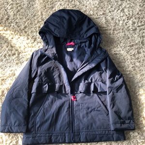 Girls Jcrew windbreaker jacket